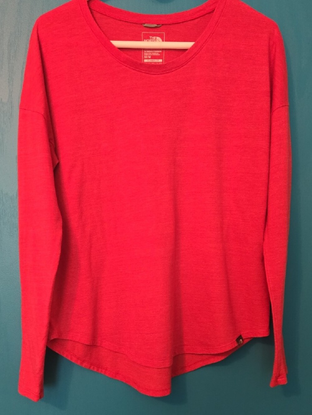 The North Face Women's Heather Pink Crewneck Pullover Size Medium - Picture 2 of 6